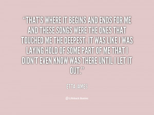 Etta James Quotes