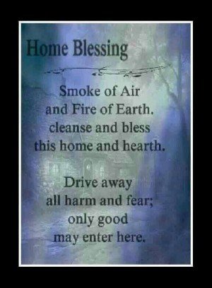 Home blessing