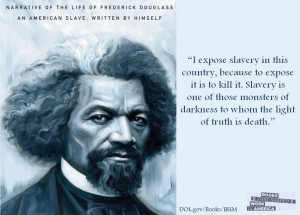 Frederick Douglass and Abraham Lincoln