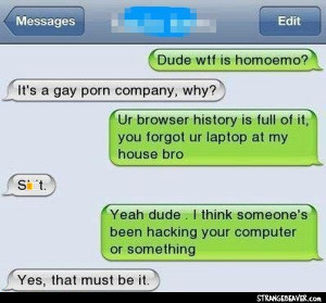 Strange Text Messages 4-26