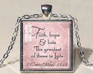 ... quote faith jewelry bible quote pendant christian gift for christian