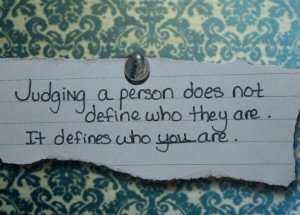 You’re judgmental - Signs You're a Narrow Minded Person
