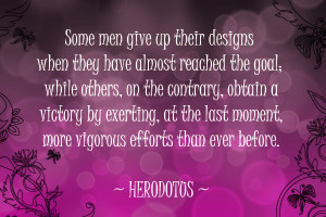 have almost reached the goal; while others, on the contrary, obtain ...