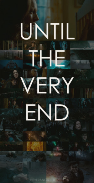 Until The Very End Harry Potter Twilight Photo