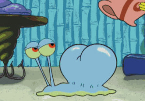 spongebob gary the snail big butt funny