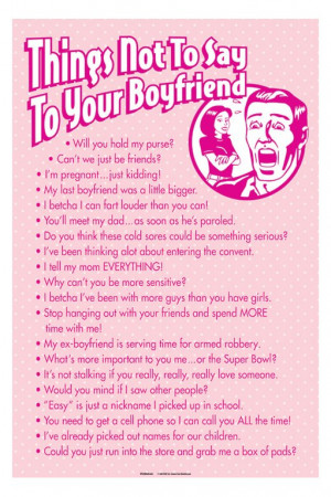 Funny Sexual Sayings To Say To Your Boyfriend Posters Funny Posters