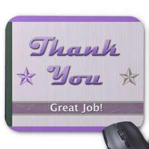 Employee Appreciation Thank You Mousepads