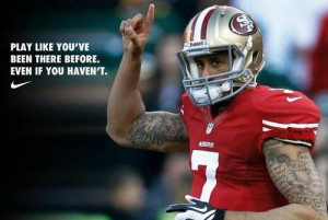 Colin Kaepernick - 49ers Quarterback.