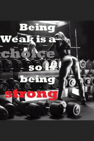 know she's not using those dumbbells. (rolls eyes)