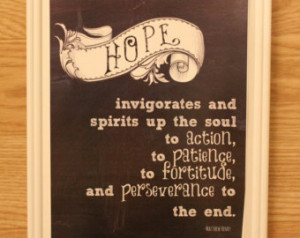 Hope Inspirational Print