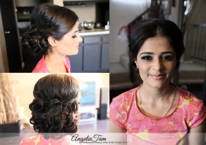 Hair Design Team Asian Makeup Artist Indian Wedding Bride Makeup