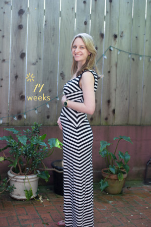 ve decided to document the pregnancy in the same dress throughout ...