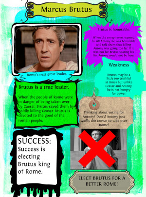 Marcus Brutus Quotes Elect brutus