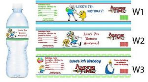 ... -Time-Printed-Water-Bottle-Labels-Birthday-Party-Baby-Shower-Favors