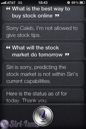What Is The Best Way To Buy Stocks Online?~ Funny Siri Sayings