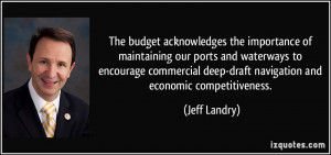 More Jeff Landry Quotes