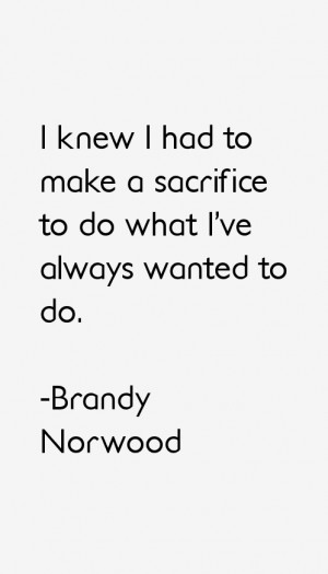 Brandy Norwood Quotes & Sayings