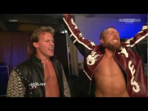 Chris Jericho & Daniel Bryan Funny Backstage Segment - WWE Raw 7/2/12 ...
