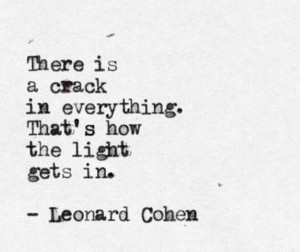 Leonard Cohen Quote