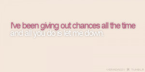 20. I think the biggest difference between me and her, is that she’s