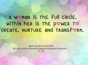 ... quote by diane mariechild, design by girona consulting www