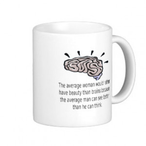 Beauty Over Brains Coffee Mugs