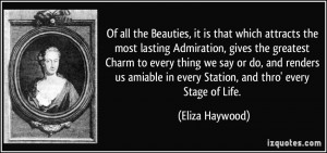 More Eliza Haywood Quotes