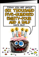 Happy birthday - 18 years old card - Product #277487