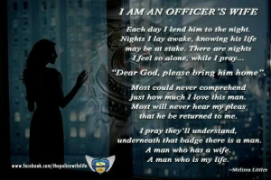 am a Deputy's/Officer's wife