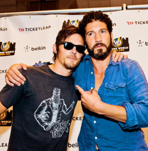 The Walking Dead Norman Reedus and Jon Bernthal