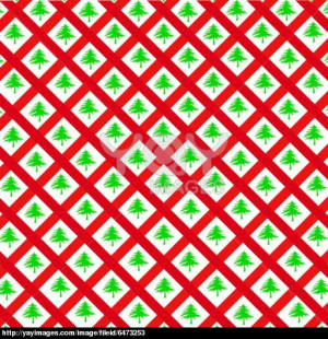 christmas tree wrapping paper