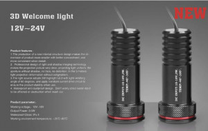 ... Door Welcome Light LED Projection Ghost Shadow Light Laser Logo Light