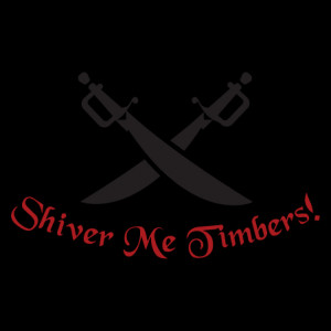 Shiver Me Timbers Wall Quotes™ Decal