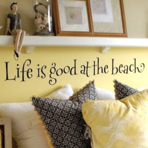 DIY Art with Sayings & Quotes Inspired by Ocean, Sea and Beach