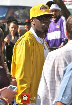Related Pictures laker fan sean p diddy combs jpg