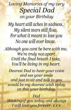 In Loving Memory Of My Dad.....