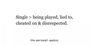 More like this: singleness .