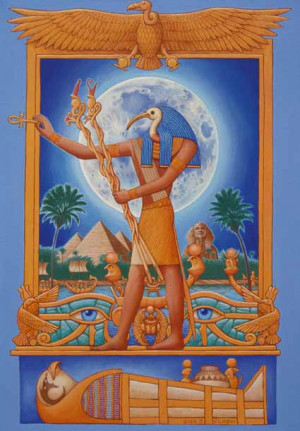 ... of thoth” also known as Tehuti the kemetic (ancient egyptian) GOD