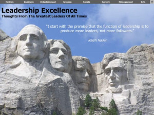 Greatest Leaders And Their Sayings screenshot