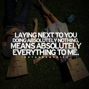 laying next to you quote graphic