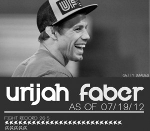 ... Geeks have pulled together some interesting facts about Urijah Faber