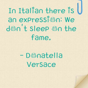 Versace quote