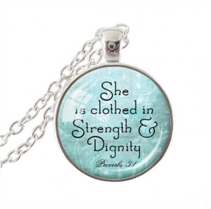 ... Pendant gifts Aqua Scripture Jewelry words letter statement necklaces