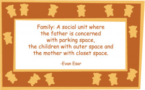 ... space, the children with outer space and the mother with closet space