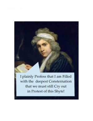 Mary Wollstonecraft, author of 