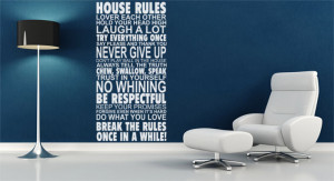 House Rules, Love Each Other, Hold Your Head Up High, Laugh A Lot ...