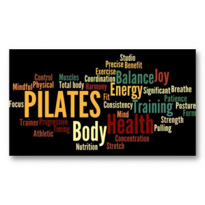 PILATES Instructor Business Card