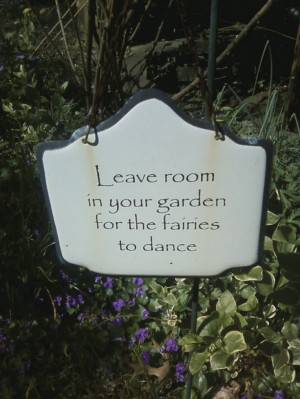 garden sign, 