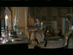 Jane sketching in her room. - Ruth Wilson (Jane Eyre) - Jane Eyre ...