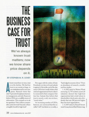 Attend a Speed of Trust ™ Preview in Your Area